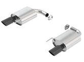 BORLA  'S-Type' Axle-back Exhaust (Black Tips) for Mustang 5.0L GT 2015-17 | #11887BC - Available from NEMESISUK.COM